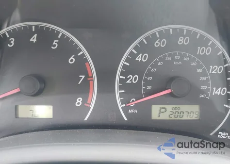 2010 Toyota Corolla Le z USA, uszkodzony, nr VIN 2T1BU4EE2AC293934